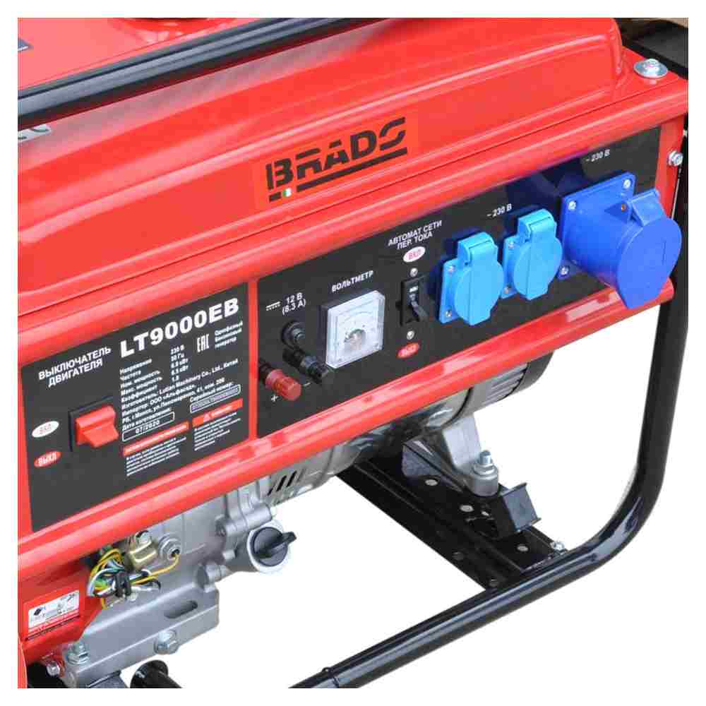 Бензиновый генератор Brado LT9000EB