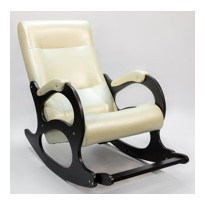 Кресло-качалка Бастион 2 с подножкой (Bone) - фото