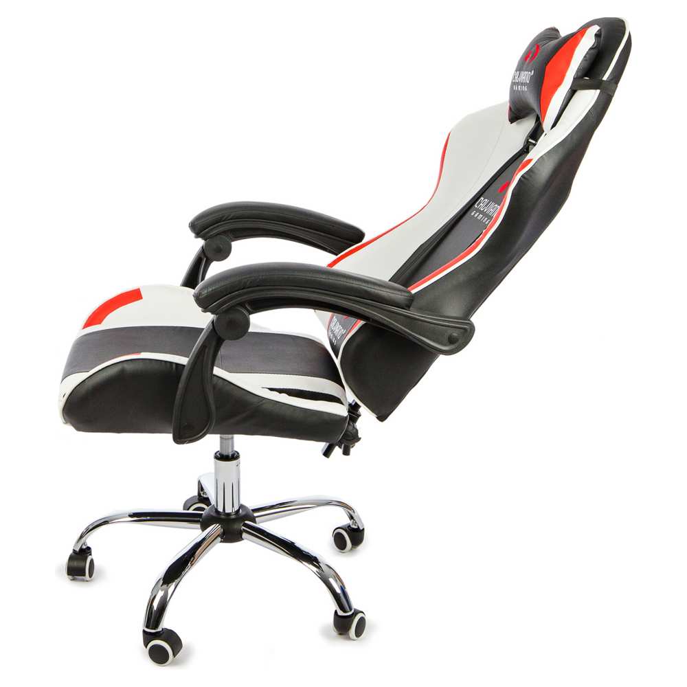 Офисное кресло Calviano ULTIMATO (black/white/red)