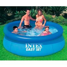 Надувной бассейн Intex Easy Set Pool Set 28143NP 396x84 см - фото