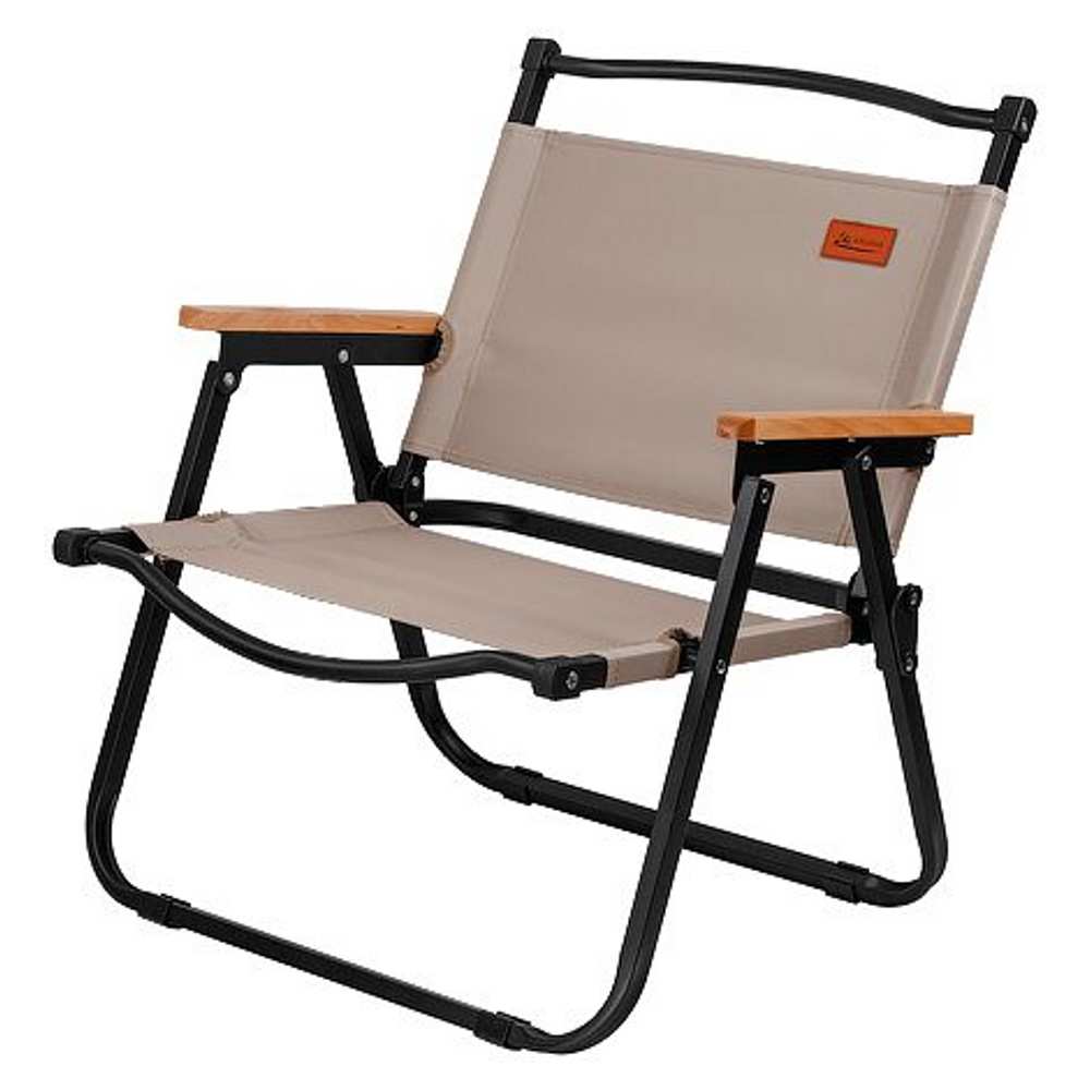 Кресло складное садовое ARIZONE (42-555401) бежевый/черный