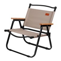 Кресло складное садовое ARIZONE (42-555401) бежевый/черный - фото