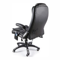 Вибромассажное офисное кресло Calviano Veroni 54 (черное) - фото2