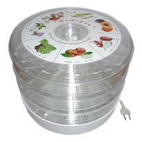 Сушилка для овощей и фруктов Спектр-Прибор Ветерок ЭСОФ-0,5/220 (3 поддона, прозрачный) - фото2