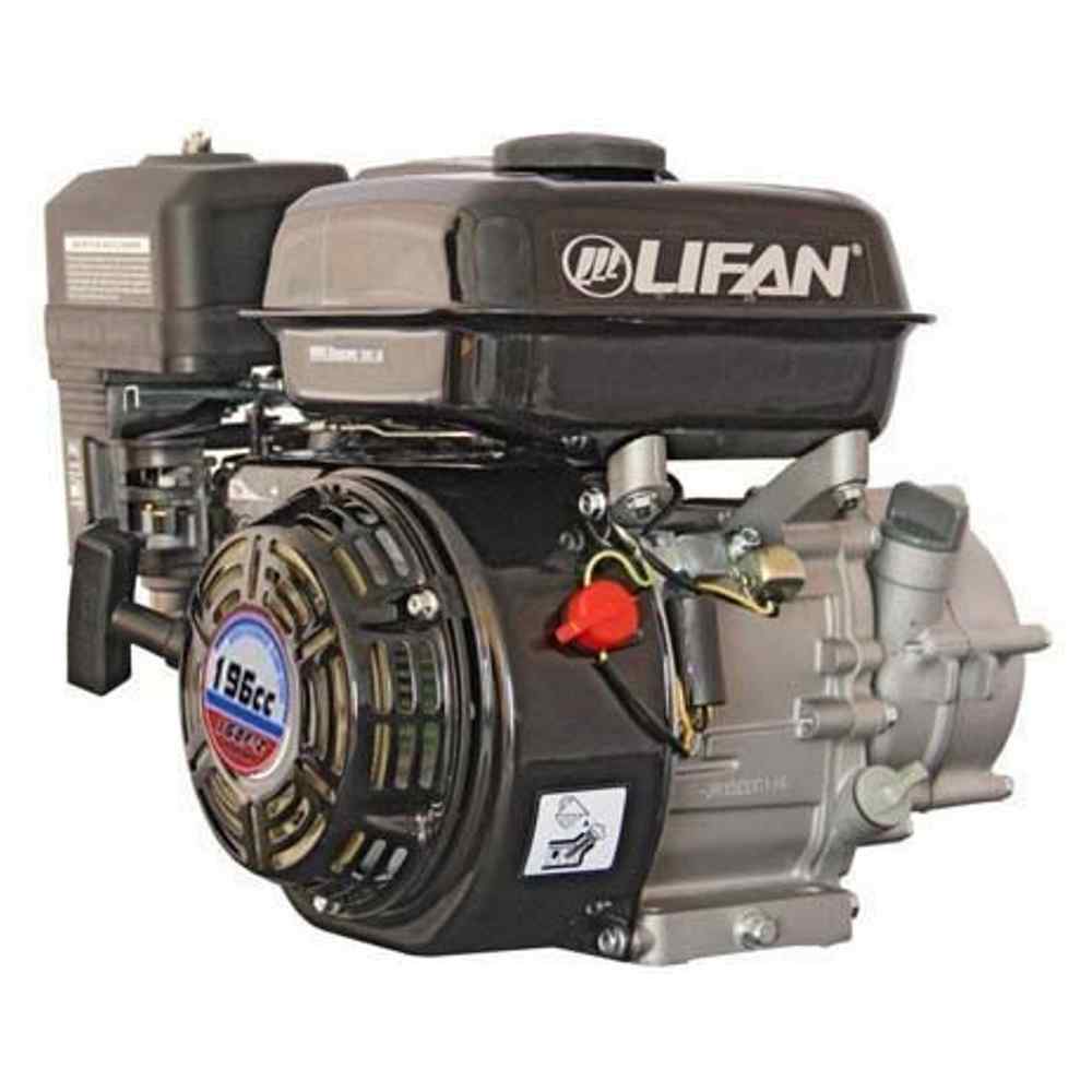 Двигатель бензиновый Lifan 168F-2R (сцепление и редуктор 2:1)