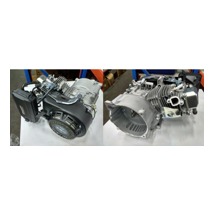 Двигатель для бензогенератора DGM 170F (вал конус) - фото2
