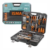 Универсальный набор инструмента ISMA-38841DS (216 предметов) - фото