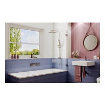 Стеклянная шторка на ванну Ambassador Bath Screens 16041101 (70 см) - фото2