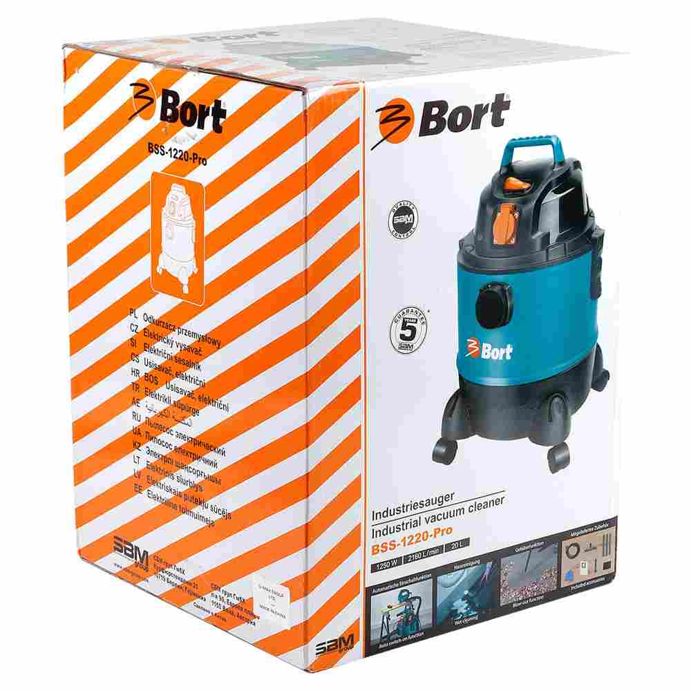 Промышленный пылесос Bort BSS-1220-Pro
