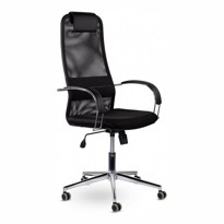 Офисное кресло UTFC Соло хром (Black) - фото
