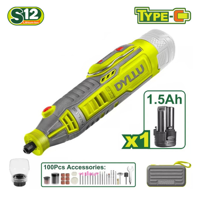 Гравер аккумуляторный DYLLU DTRY1M121 Гравер аккумуляторный DYLLU DTRY1M121