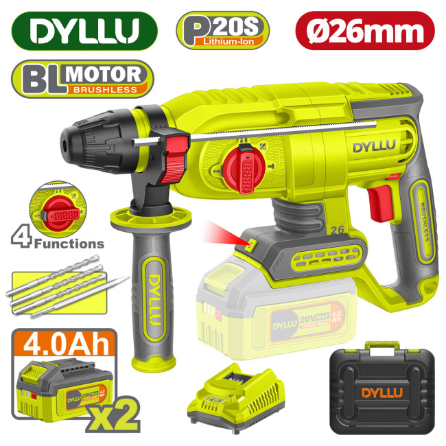 Перфоратор аккумуляторный DYLLU DTLM1B262 Перфоратор аккумуляторный DYLLU DTLM1B262