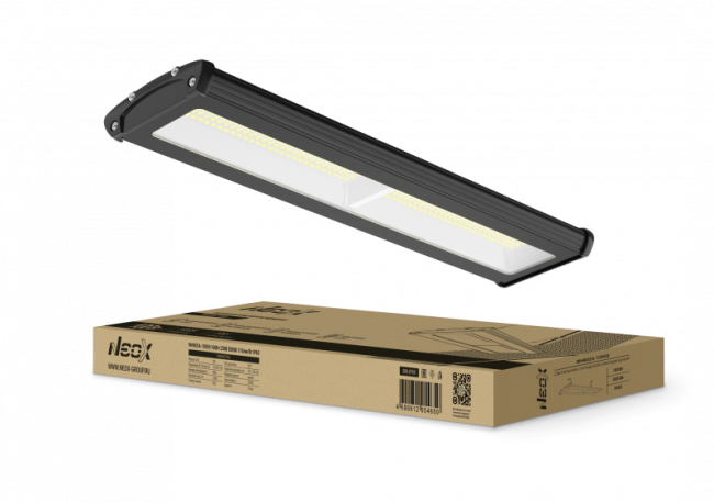 Светильник складской светодиодный NEOX WHB02A-10050 100Вт (без пульсации) Светильник складской светодиодный NEOX WHB02A-10050 100Вт (без пульсации)