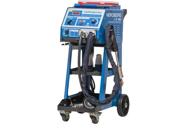Споттер сварочный аппарат точечной сварки NORDBERG WS6 (380В) Споттер сварочный аппарат точечной сварки NORDBERG WS6 (380В)