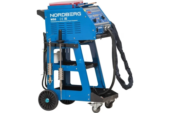 Споттер сварочный аппарат точечной сварки NORDBERG WS6 (380В) Споттер сварочный аппарат точечной сварки NORDBERG WS6 (380В)