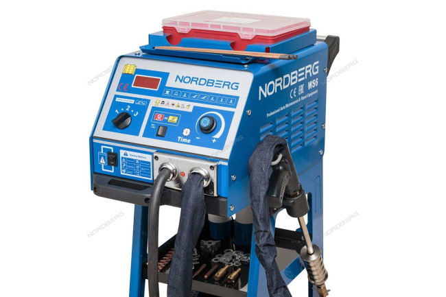Споттер сварочный аппарат точечной сварки NORDBERG WS6 (220В) Споттер сварочный аппарат точечной сварки NORDBERG WS6 (220В)