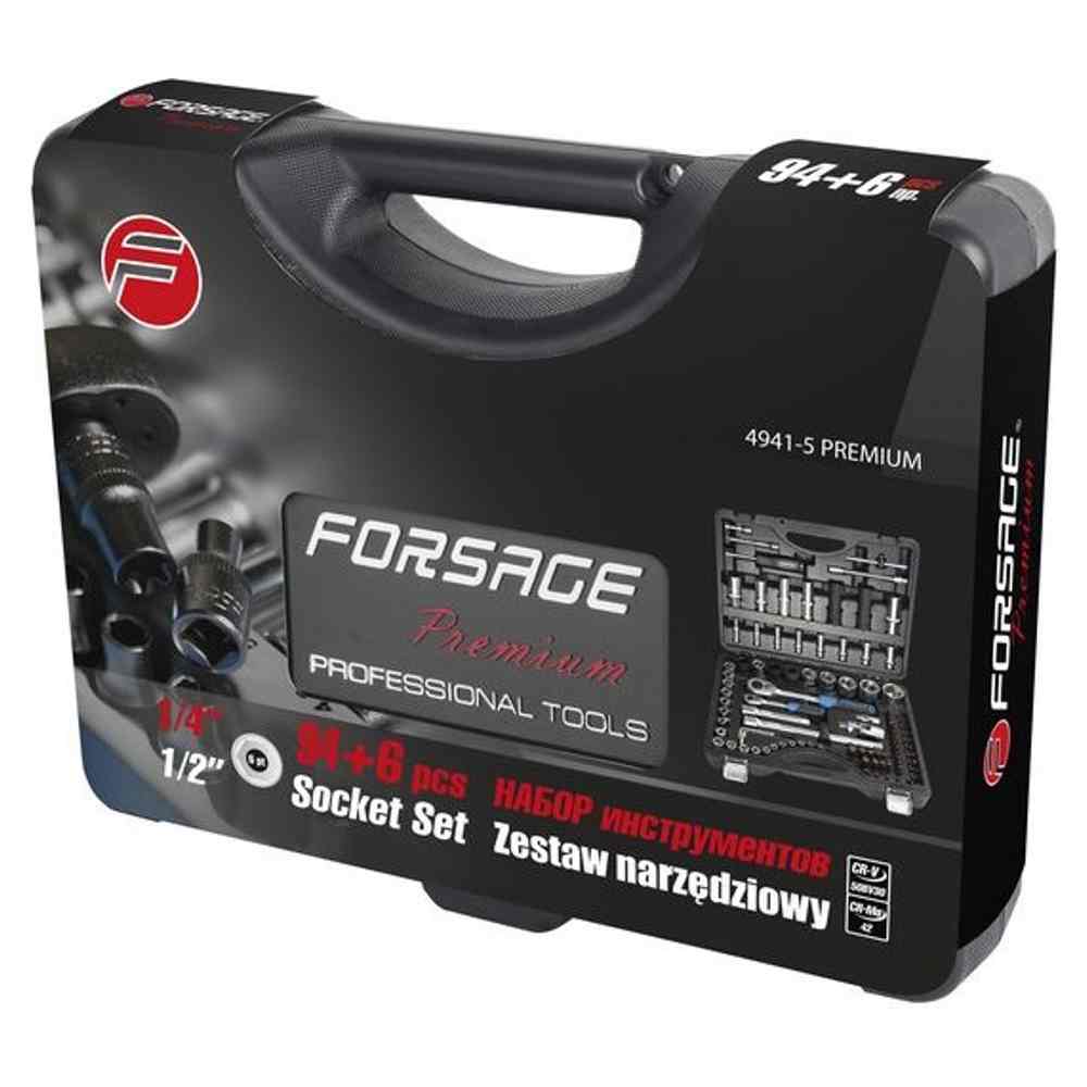 Автомобильный набор инструментов 100 пр. Forsage F-4941-5 Premium