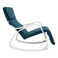 Кресло-качалка Calviano Relax 1106 синее - фото2