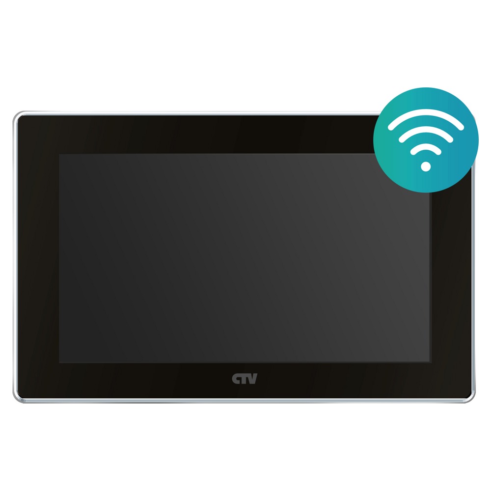 Видеодомофон CTV-M5701 Wi-Fi (черный)