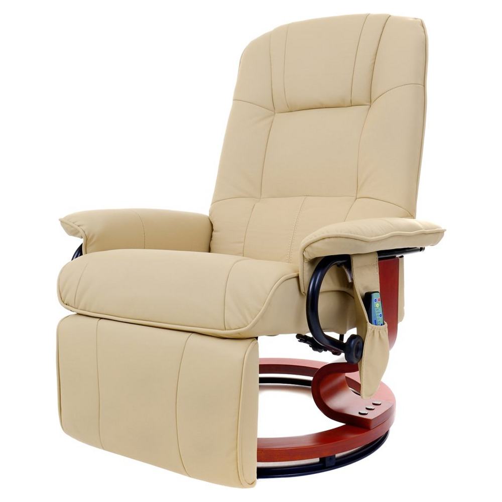 Кресло вибромассажное Calviano с подъемным пуфом и подогревом Calviano 2160