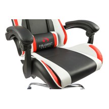 Офисное кресло Calviano ULTIMATO (black/white/red) - фото2