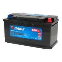 Автомобильный аккумулятор HAWK 100 R+ (100Ah) - фото