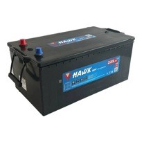 Автомобильный аккумулятор Hawk 225 (3) евро +/- HSMF-72511 - фото
