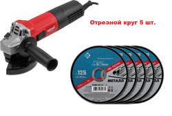 Углошлифмашина WORTEX LX AG 1209-4 - фото