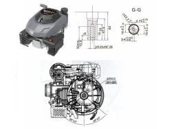 Бензиновый двигатель ECO MX160 (5 л.с) - фото