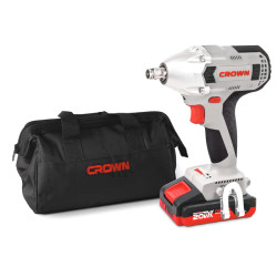 Аккумуляторный гайковерт ударный CROWN CT22015HX-2 TB - фото