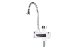 Кран-водонагреватель проточного типа UNIPUMP BEF-001-02 (с дисплеем и гибким изливом) - фото