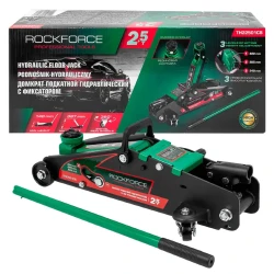 Подкатной домкрат RockForce RF-TH22501CB (2,5т) (с фиксацией) - фото