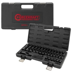 Набор головок ударных 1/2" FORCEKRAFT FK-4359MPB (35 предметов) - фото2