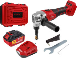 Аккумуляторные высечные ножницы WORTEX CNB 1825 XLT SET (1318929) - фото