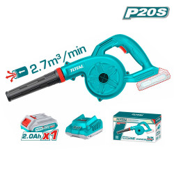 Воздуходувка аккумуляторная TOTAL TABLI200281 - фото