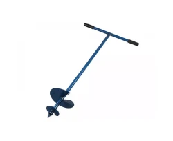 Бур садовый ручной 250мм / 2м - фото, картинка Бур садовый ручной 250мм / 2м - фото