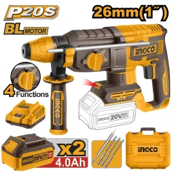 Аккумуляторный перфоратор INGCO CRHLI202682 - фото