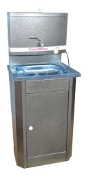 Умывальник с подогревом "ТермМикс" 17л. (цвет серебро) - фото