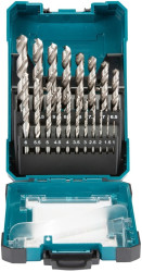 Набор сверл по металлу MAKITA HSS-G 19 предметов (D-67549) - фото