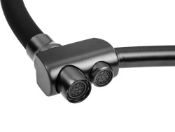 Смеситель для кухни с гибким изливом AV Engineering AVLUX4-A49ST (графит) - фото2