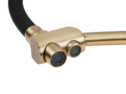 Смеситель для кухни с гибким изливом AV Engineering AVLUX4-A49GLB (золото) - фото2