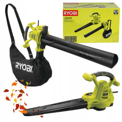 Воздуходувка-пылесос электрическая RYOBI RBV3000CSV - фото