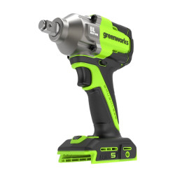 Аккумуляторный гайковерт Greenworks IW5500 (АКБ 5А/ч + ЗУ) - фото2