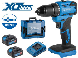 Аккумуляторная дрель-шуруповерт BULL SR 1804 R-series Xcase XLTpro - фото