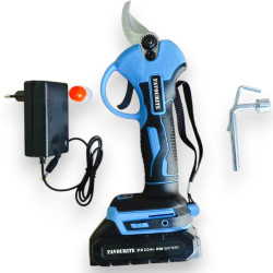 Секатор аккумуляторный Favourite НЖ 21 (с 1-им АКБ, кейс) - фото2