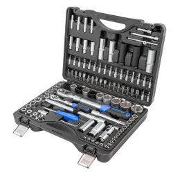 Набор инструментов 1/4", 1/2" 6 граней 108 пр. Forsage (F-41082-5L NEW) - фото2