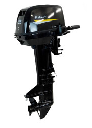 Мотор лодочный Habert HT9.8BMS (9.8л.с, 2-х тактный) - фото