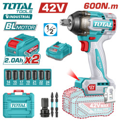 Аккумуляторный гайковерт Total TIWLI42602 - фото