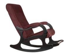 Кресло-качалка Бастион-4-2 арт.Goya wine Ноги венге - фото2