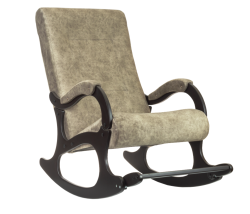 Кресло-качалка Бастион-4-2 арт.Goya nut Ноги венге - фото